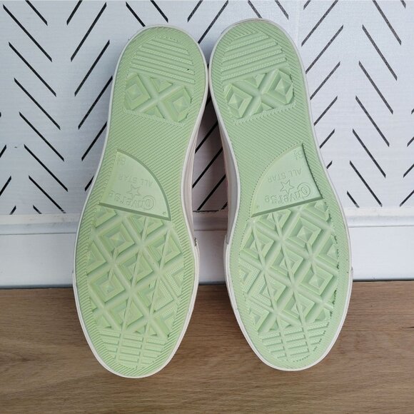 ❤️Chuck Taylor All Star Lift Platform Cross Stitch 8.5 Womens Shoes Pink A13660C - Picture 11 of 14